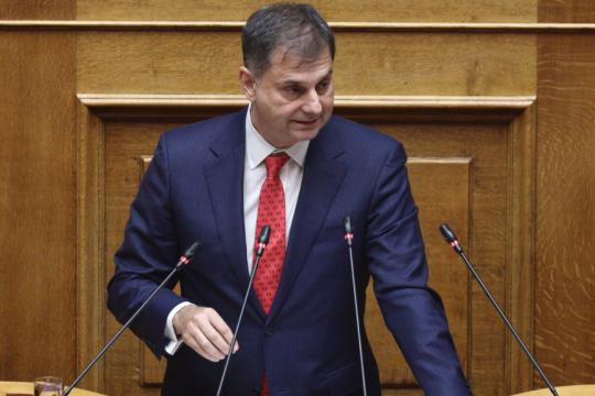 O υφυπουργός Εθνικής Οικονομίας και Οικονομικών Χάρης Θεοχάρης